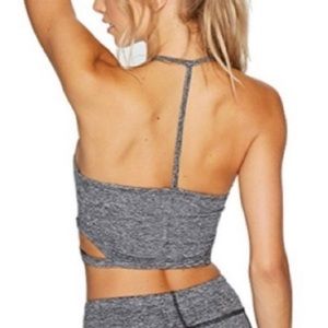 Free People Movement Infinity Yoga Bra in Heather Grey Size XS